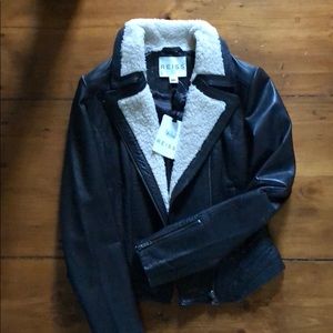 Reiss Leather Jacket (NWT)